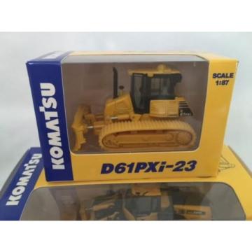 Komatsu Official 1/87 PC210LCi-10 Excavator, D61PXi-23 ,WA380-8 Shareholder LTD