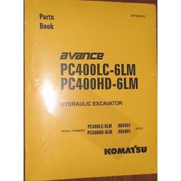 PARTS MANUAL FOR PC400LC-6LM SERIAL A85000 AND UP KOMATSU CRAWLER EXCAVATOR
