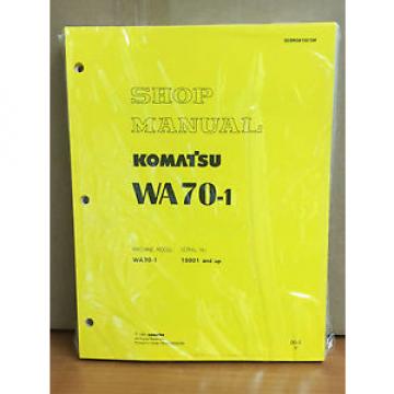 Komatsu WA70-1 Wheel Loader Shop Service Repair Manual