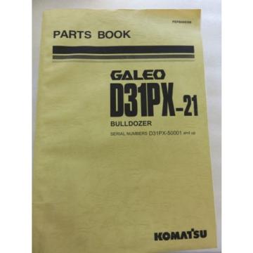Komatsu - D31PX-21 - Bulldozer Parts Book Manual PEPB088300