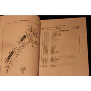 Komatsu Parts book and maintenance Manual Catalog dozer crawler D68E