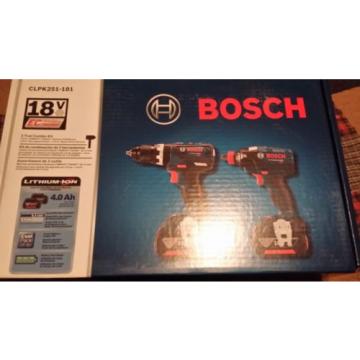 Bosch 2 Tool Combo Kit Model CLPK251-181
