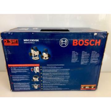 Bosch MRC23EVSK 2.3 HP Combination Plunge  Fixed-Base Variable Speed Router Pack