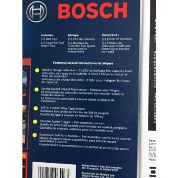 BOSCH-PS82BN 12V MAX EC Brushless 3/8 In. Impact Wrench with Exact-Fit™ In