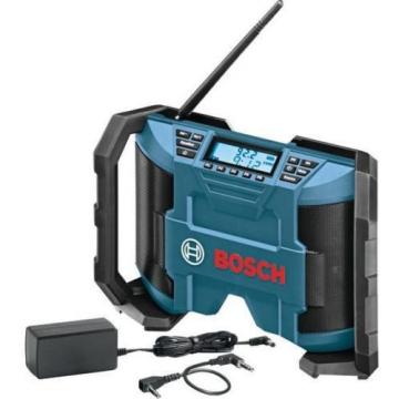 Bosch 12-Volt Li-Ion Cordless Jobsite Radio Work Speaker Music Audio AUX Input