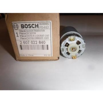 NEW BOSCH DC Motor PN: 2607022320 (B)