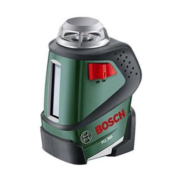 Bosch PLL 360 Cross Line Laser Featuring 360 Degrees Horizontal Function