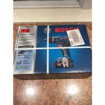 Bosch 18V Cordless Lithium-Ion Tough Drill Driver DDS181A-02 New