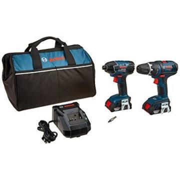 Drill Drivers Bosch 18 Volt Lithium Ion Power Hand Combo Kit Fix Wood Tool Set