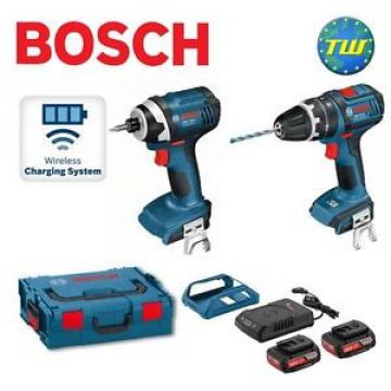 Bosch 18V Wireless Cordless Twinpack with Dynamic Combi Drill and Impact Driver