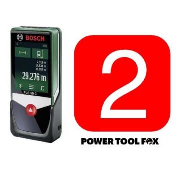 2 x Bosch PLR 50 C Laser Measurers Bluetooth 0603672200 3165140791854