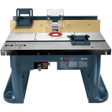 NEW Bosch Professional Benchtop Router Table woodworking Routing Designed