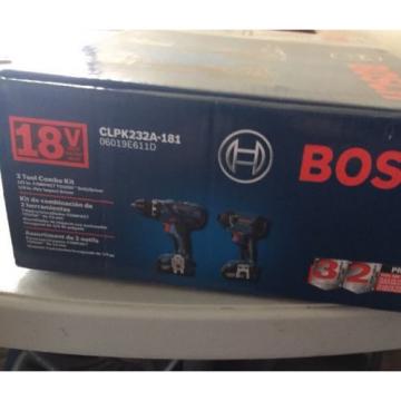 Bosch 18v 2-tool Combo Kit  241-6846