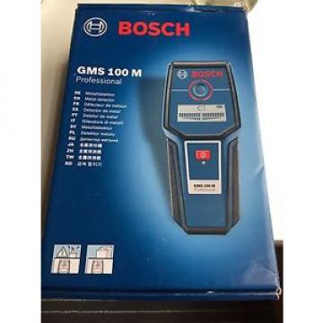 Bosch GMS 100M Professional Metal Detector, complete. Brand New