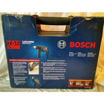 BOSCH 1191VSRK Corded Hammer Drill Kit,1/2 In,7 A,120 V