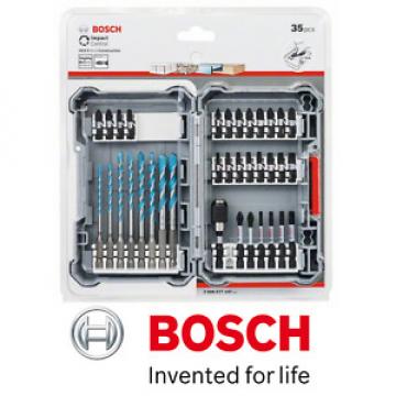 Bosch Impact Control Range 35Pc MultiConstruct &amp; Screwdriver Bit Set NEW IMPACT