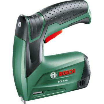new - Bosch PTK 3,6 Li Cordless STAPLE GUN TACKER 0603968170 3165140601610 *&#039;