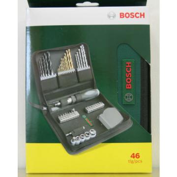 Bosch Multi-Purpose Power Bit Set 46pcs - Driver Drill Bits Wood concrete metals