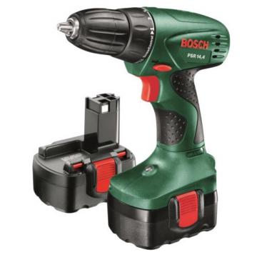 Bosch 14.4V Cordless Drill Driver Kit (Includes 2 X Batteries, Charger and Case)