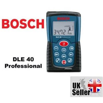 New BOSCH DLE 40 Professional Laser Range Finder Distance Measure UK Seller