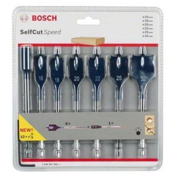 Bosch 2608587009 Self Cut Speed Spade Bit Set 7 Piece