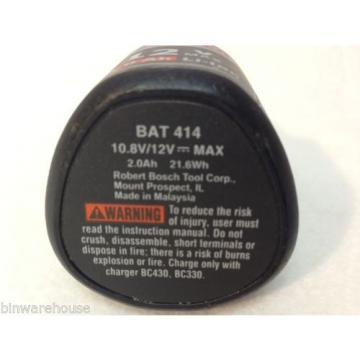 BOSCH  BAT414 12V LI-ION BATTERY 2 Ah HC Lithium ion Upgrade BAT412 BAT413 Recon