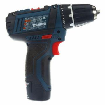 Bosch 12 Volt Lithium ion Cordless Electric Variable Speed Drill Driver Kit