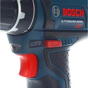 Bosch 12 Volt Lithium ion Cordless Electric Variable Speed Drill Driver Kit