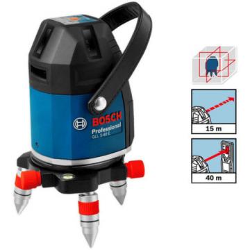 Bosch GLL5-40E Professional 5 Line Electronic Multi-Line Laser With LR5 Receiver