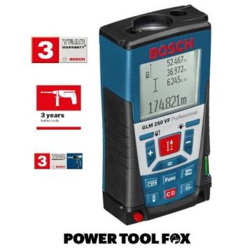 new Bosch GLM 250 VF PRO Laser Range Finder 0601072170 3165140547994