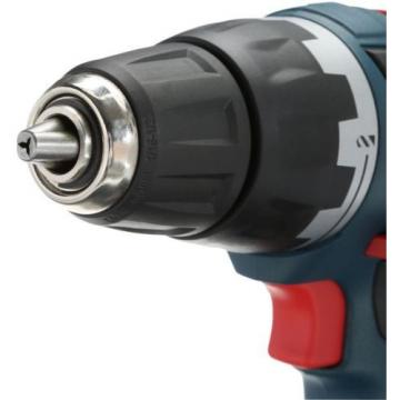 Bosch Lithium-Ion Drill/Driver Cordless Power-Tool Kit 1/2in 18V Keyless BLUE
