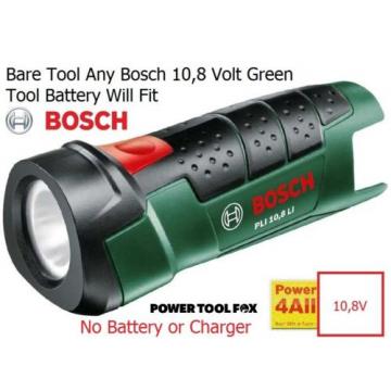 Bosch PLi 10,8 Li Rechargable TORCH BARE TOOL 06039A1000 3165140730600