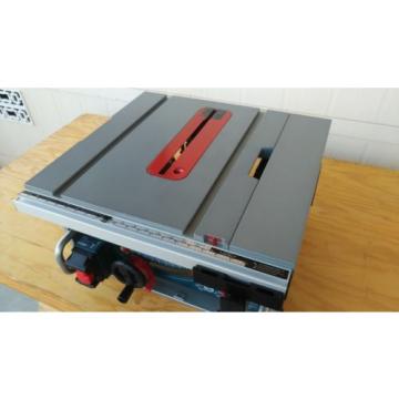 Bosch GTS1031 Table Saw, with accessories and extra blade