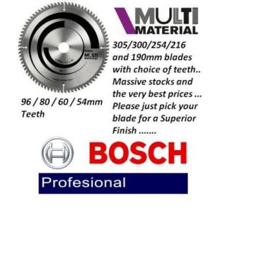 Bosch Multi Material Sawblades THE RANGE 305/300/254/216/190mm
