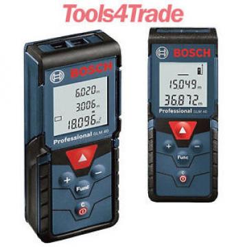 Bosch GLM40 Laser Rangefinder Distance Measurer, Length, Volume 40m 0601072900