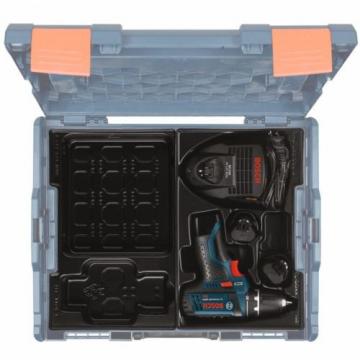 Bosch Li-Ion Drill/Driver Cordless Power Tool Kit 3/8in 12V Keyless L-Boxx PS31