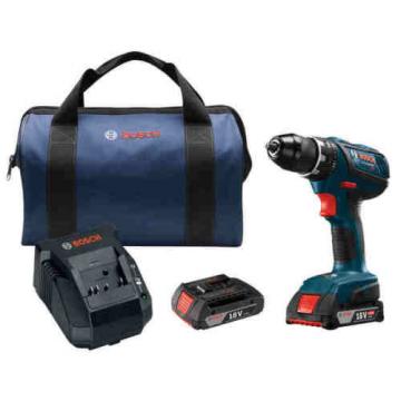 Power 18-Volt Lithium Ion 1/2-in Cordless Drill with Battery and Soft Case Set