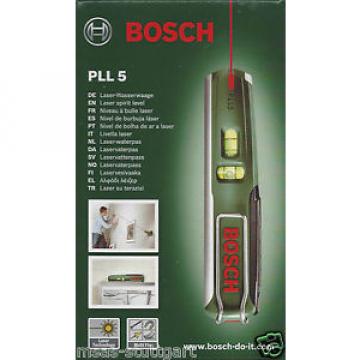 Bosch 16 5/12ft Laser Spirit level PLL 5 Multi Fix - factory new