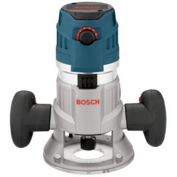 BOSCH Corded Electronic Fixed Base Router Kit NEW Excellent Woodworking Routing