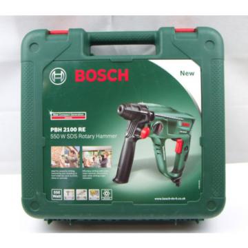 Bosch PBH 2100 RE 550W SDS PLUS Rotary Hammer Drill NEW *FREEPOST*