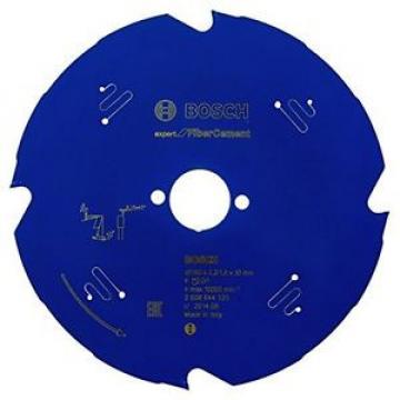 2608644124 Bosch-Lama per sega circolare, expert for fiber cement, Blu,