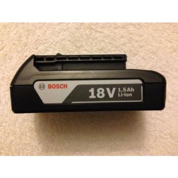 New Bosch BAT611 18V 18 Volt  Lithium Ion 1.5Ah Battery Li-ion