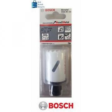 BOSCH 32mm 1 1/4&#034; Power Change Hole Saw HSS Bimetal Holesaw for Wood and Metal