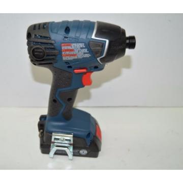 Bosch 25618-02 18-Volt Lithium-Ion 1/4-Hex Impact Driver Kit with 2 Batteries