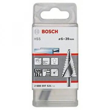 Bosch 2608597521 - Punta a più diametri HSS 4, 39 x 10 x 107 mm