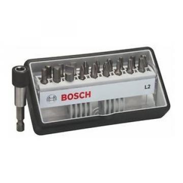 Bosch 2 607 002 568 - Set di bits Robust Line L Extra Hard, 18 +1 pz.