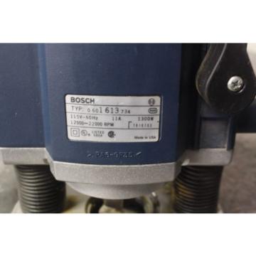 Bosch Heavy Duty 1/2&#034; Plunge Router 1613EVS