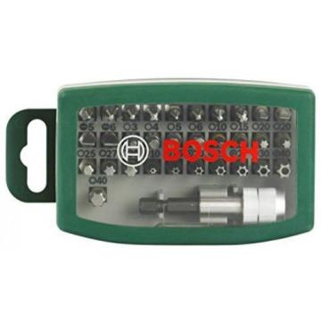 Bosch Screwdriver Bit Set, 32 Pieces - Colour Coded - Universal - With Belt Clip