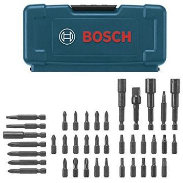 Bosch 39-Piece Impact Tough Bits SDB Set Forged Tips Black Oxide Coating Tools