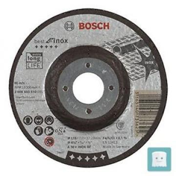 BOSCH 2 608 603 510 - DISCO ABRASIVO A STRATI BEST FOR INOX, A 30 V INOX BF 1...